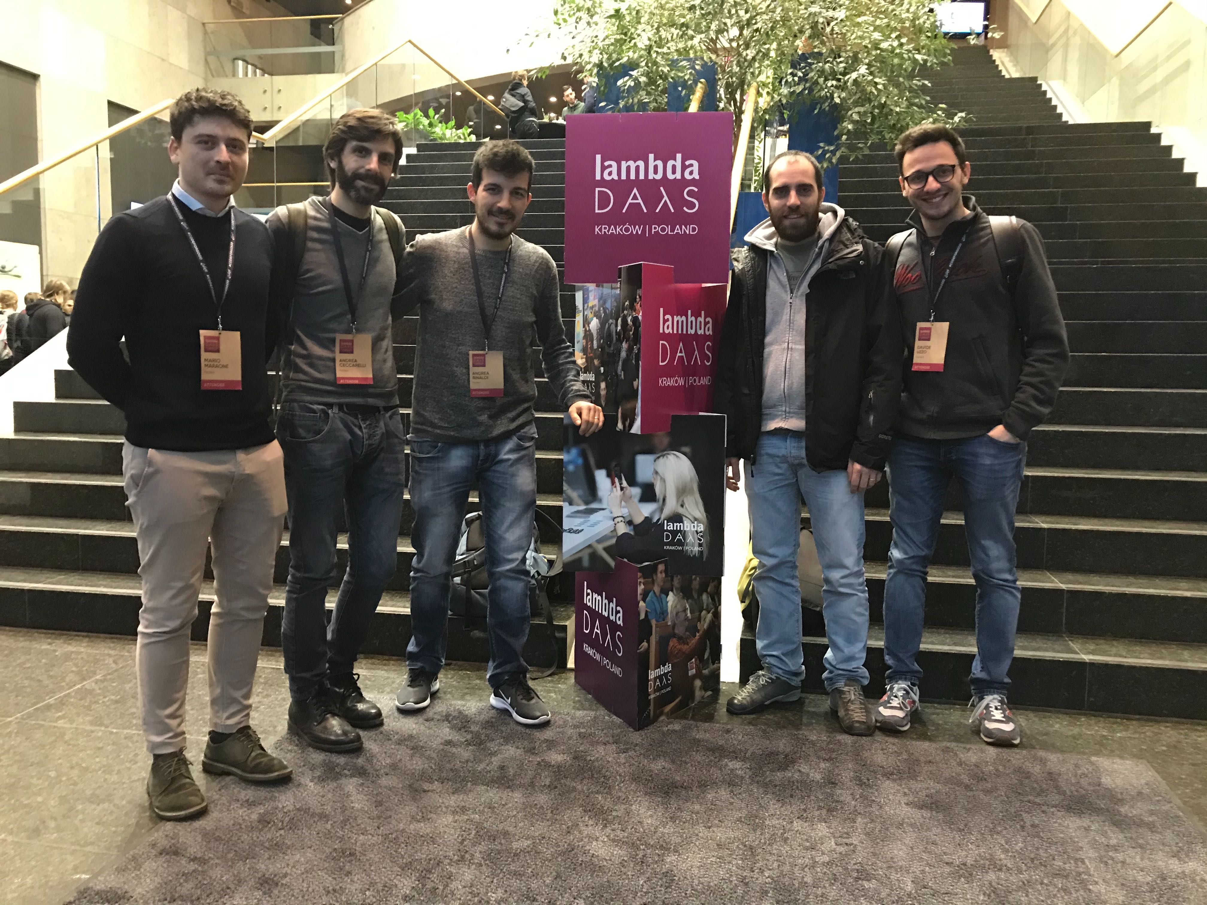 The Facile.it engineering team at Lambda Days 2020